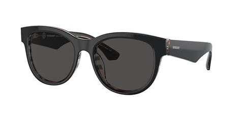 burberry 4232 black|Burberry BE4432U L (54 .